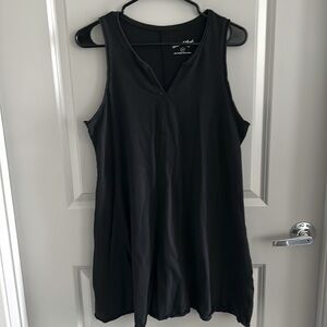 Universal Thread size M black cotton swimsuit coverup. Like new!